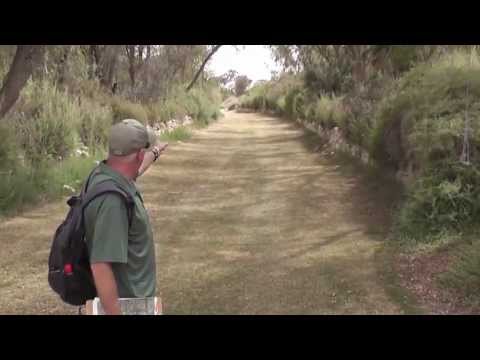 Disc Golf course Park Eshkol Israel - Hole 1